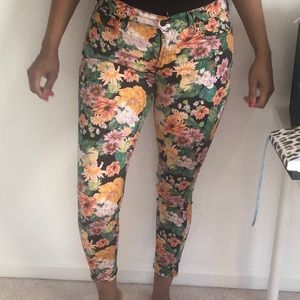 Floral Jeans